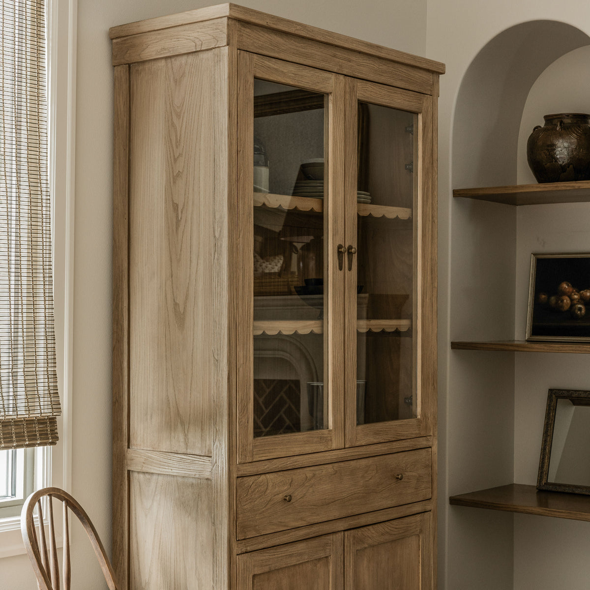 Darlene Reclaimed Elm Hutch