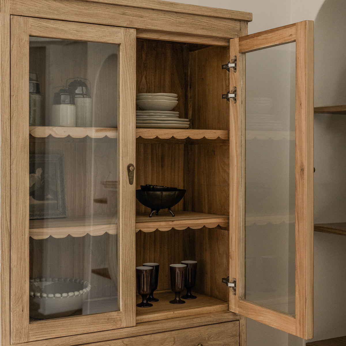 Darlene Reclaimed Elm Hutch