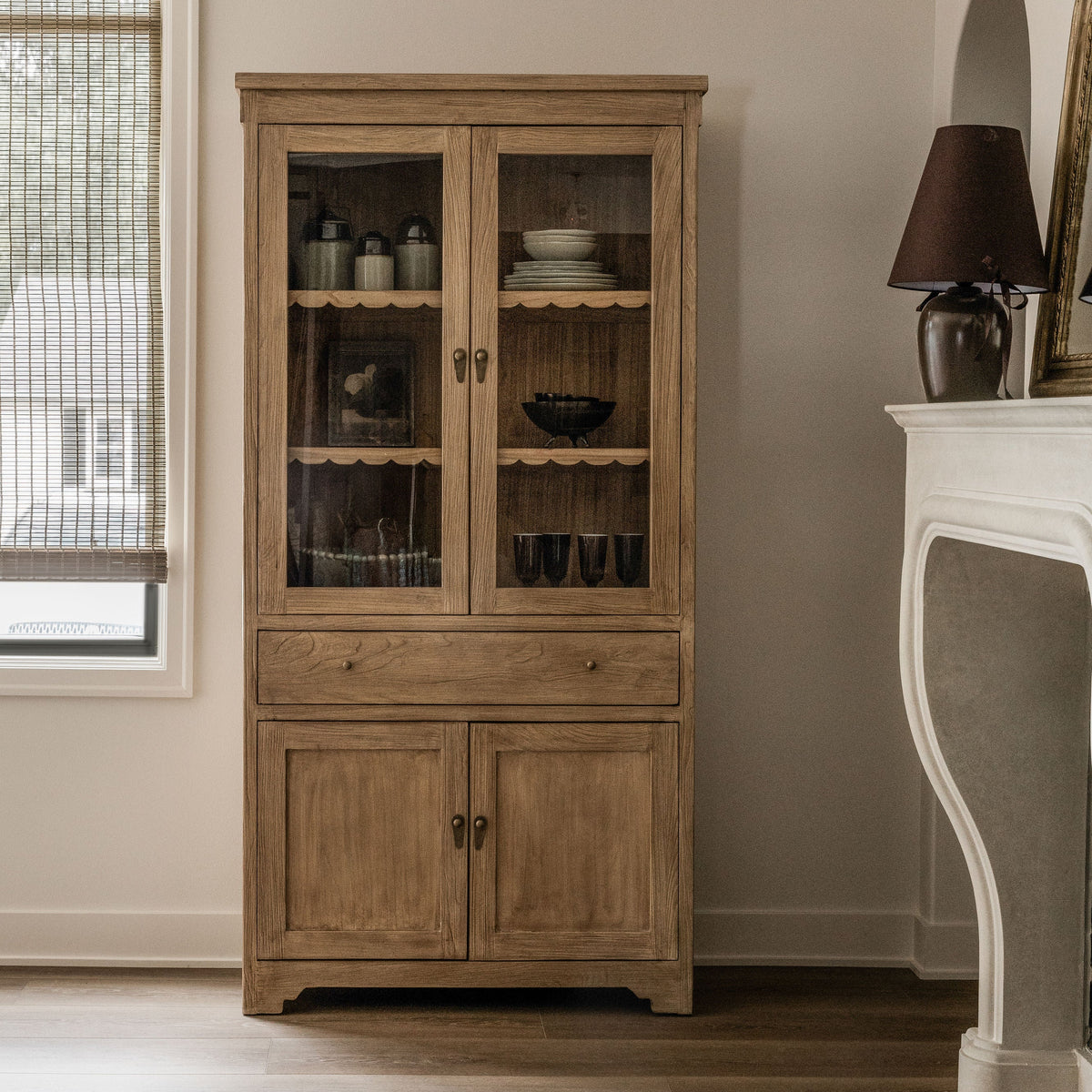 Darlene Reclaimed Elm Hutch