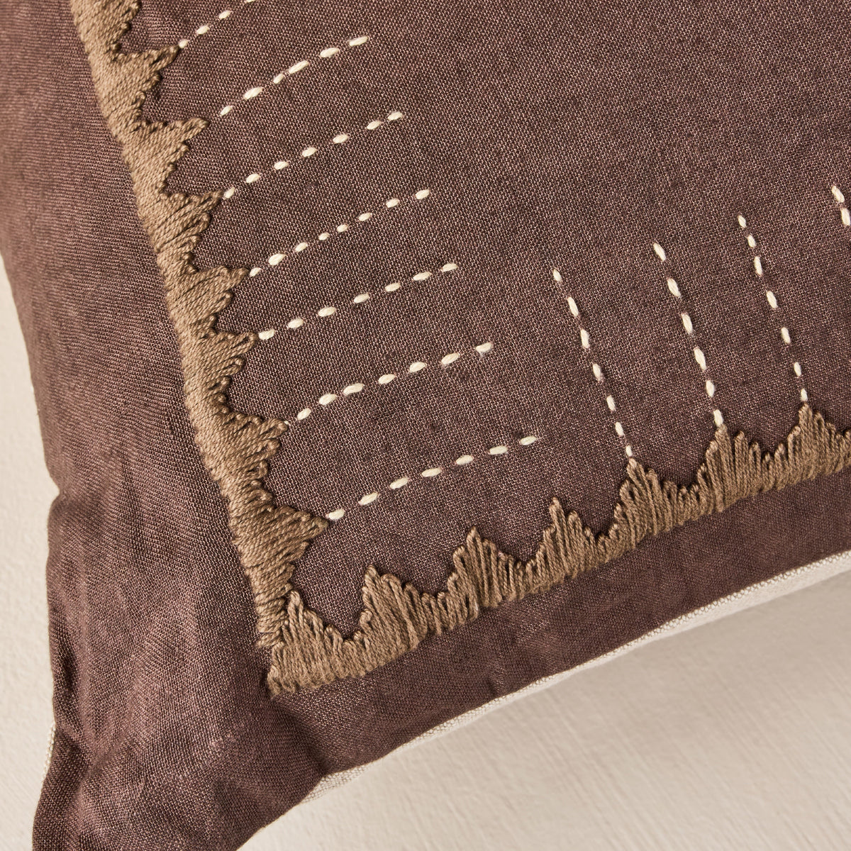 Langley Stitch Lumbar Pillow