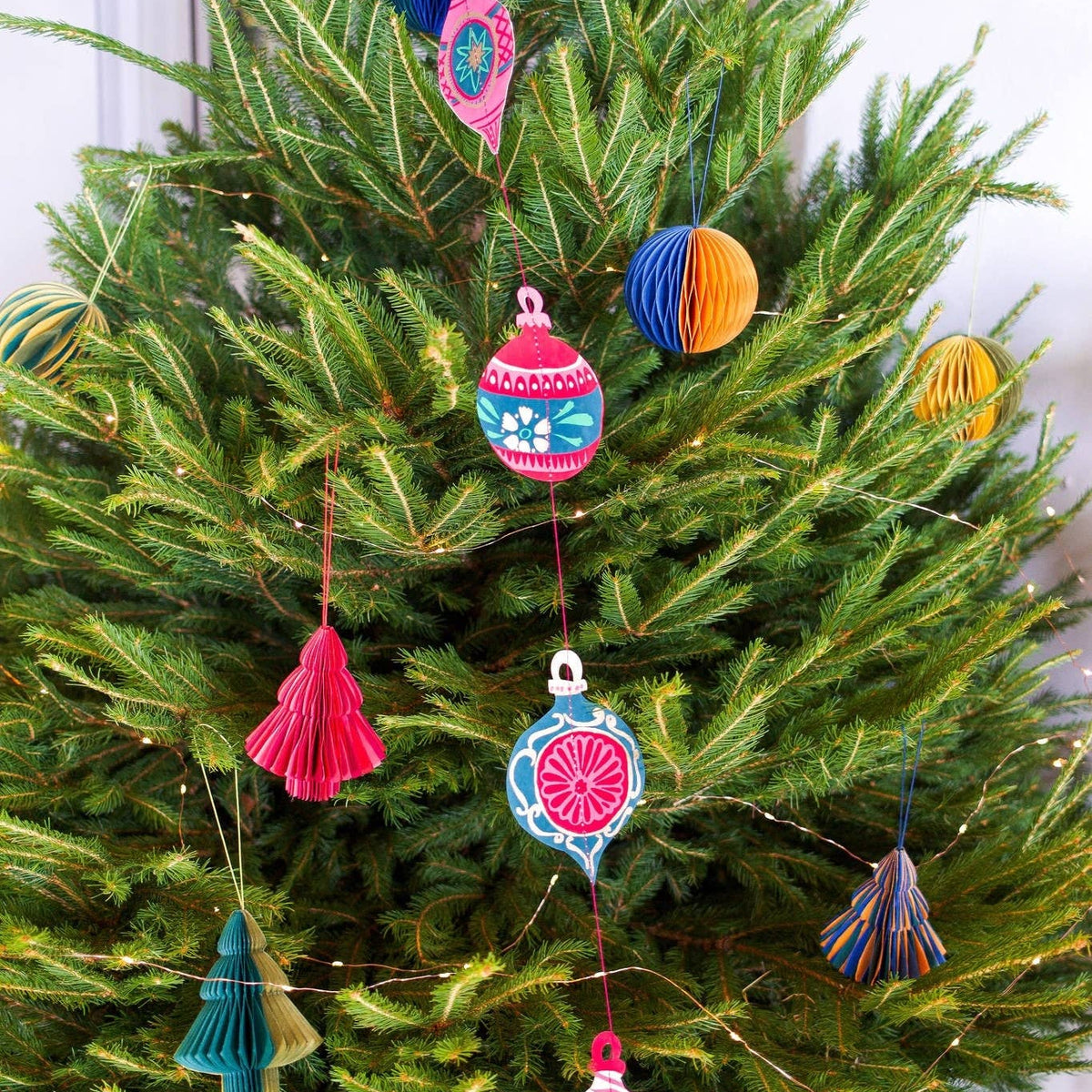 Baubles Vertical Wall Hanging