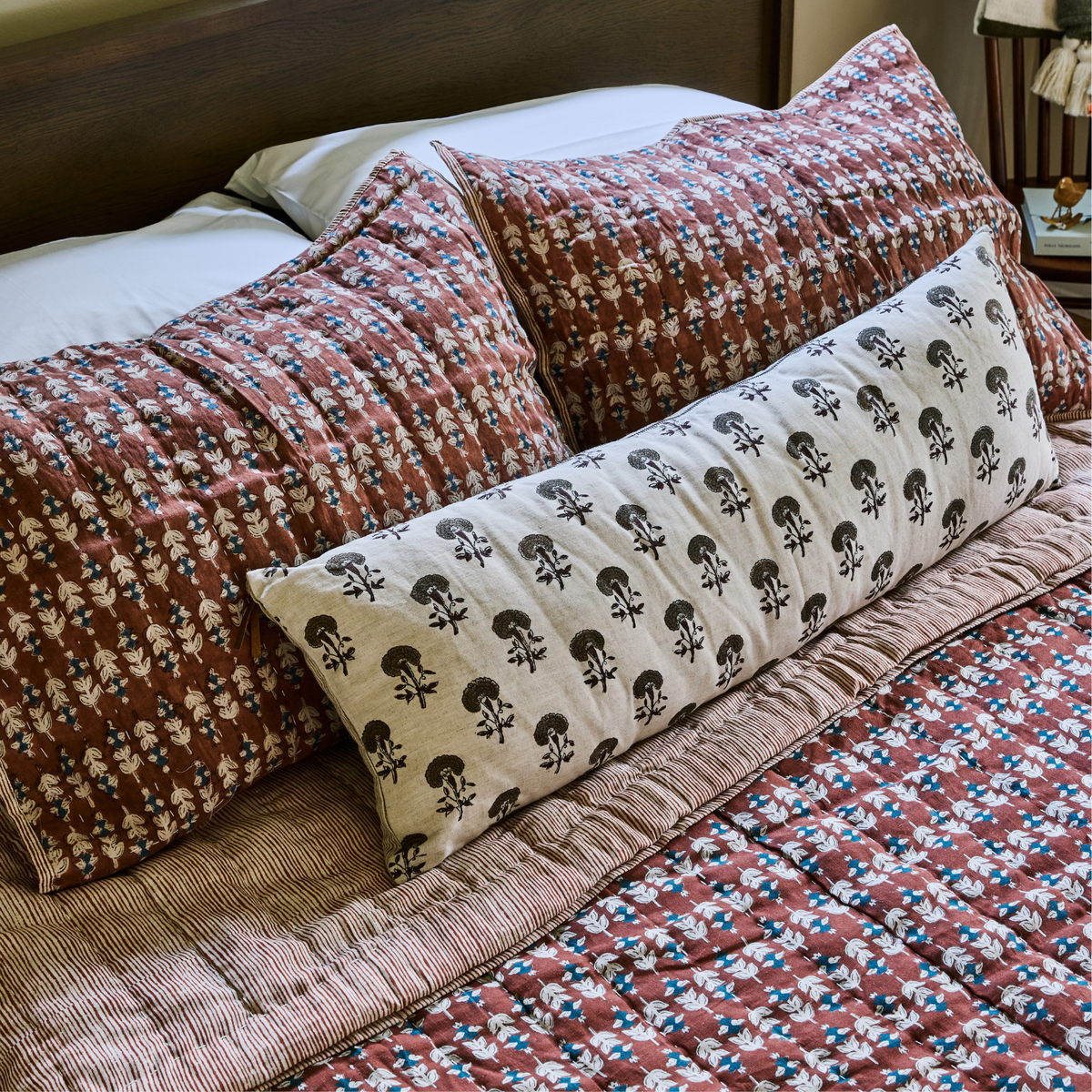 Blossom Block Print Quilt