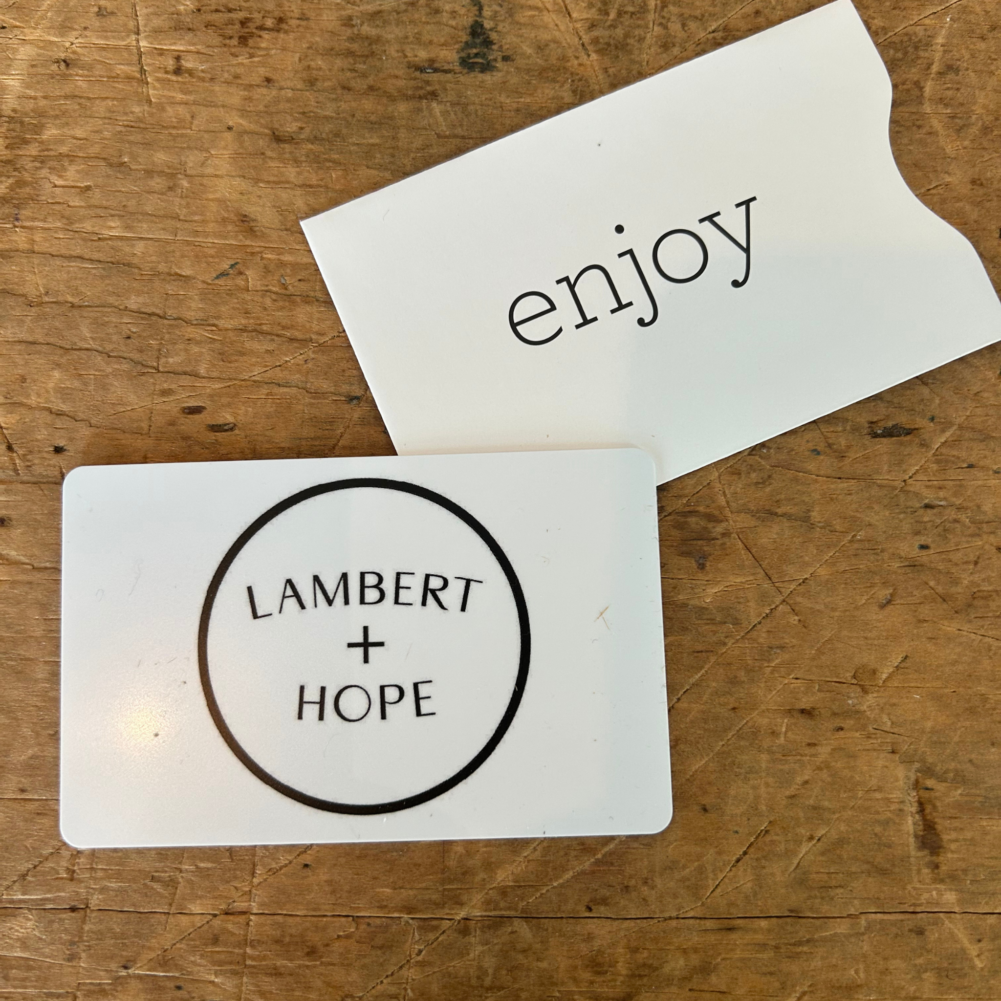 Lambert + Hope Gift Card
