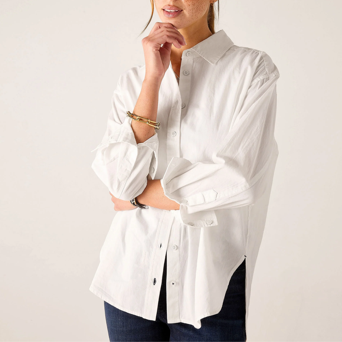 Bronte Relaxed Button Up - Womens