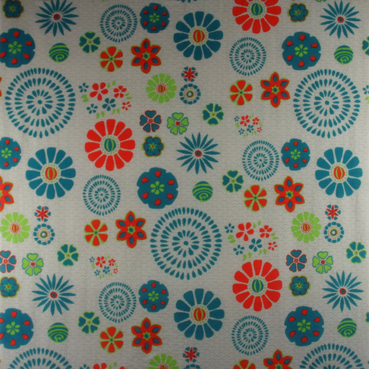 Gray Seigaiha Scarf