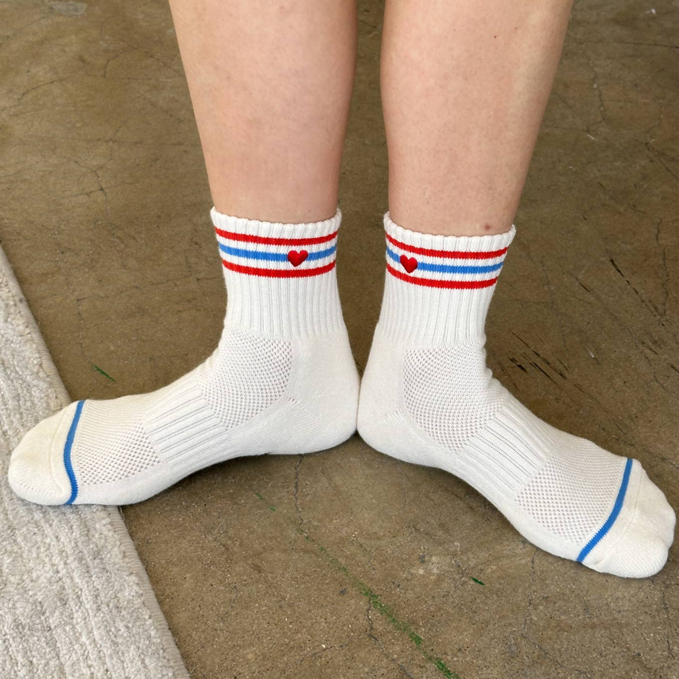 Embroidered Girlfriend socks