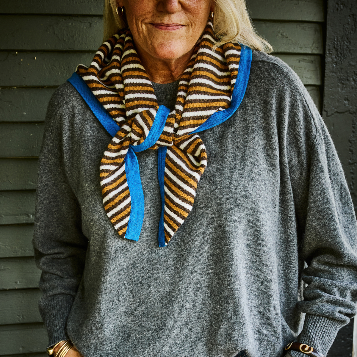 Towpath Triangle Scarf