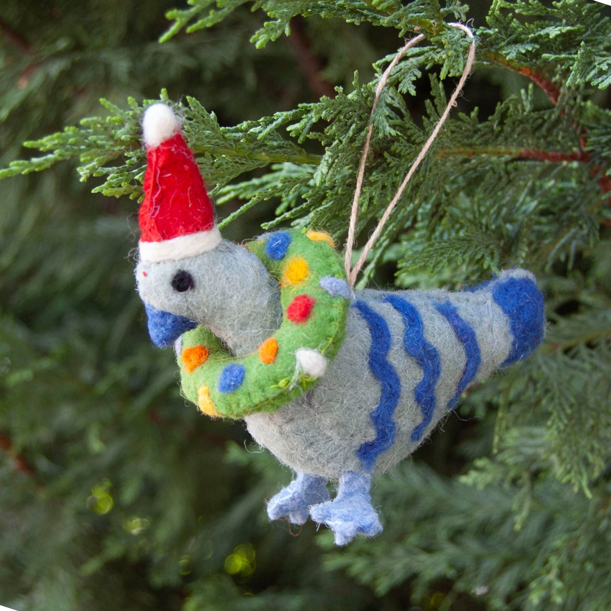 Piper Pigeon Felted Ornament