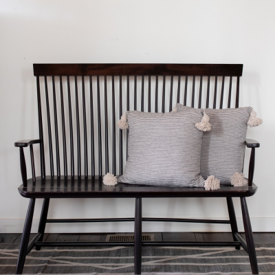 Hawthorne High Back Windsor Bench