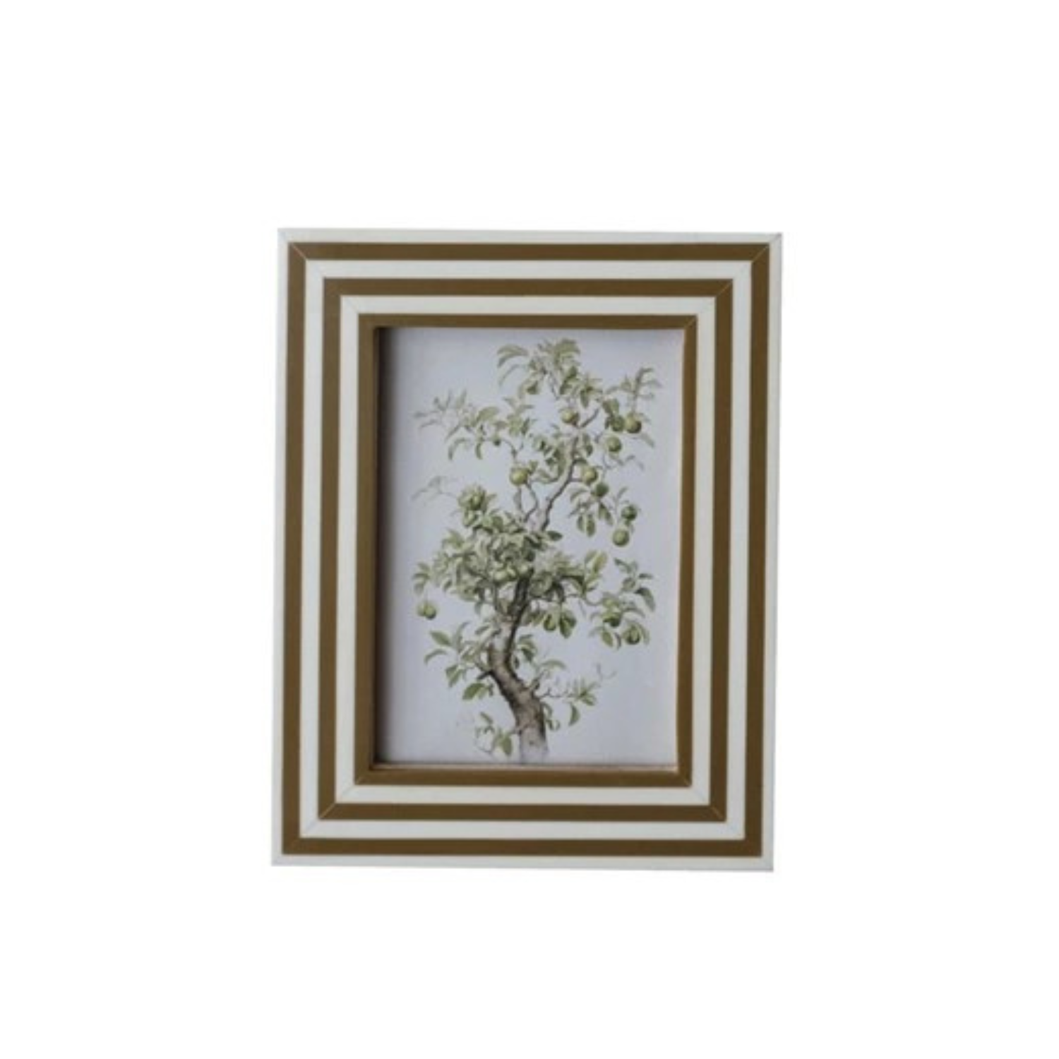 Photo Frame w/ Inlaid Stripes, 4 Colors