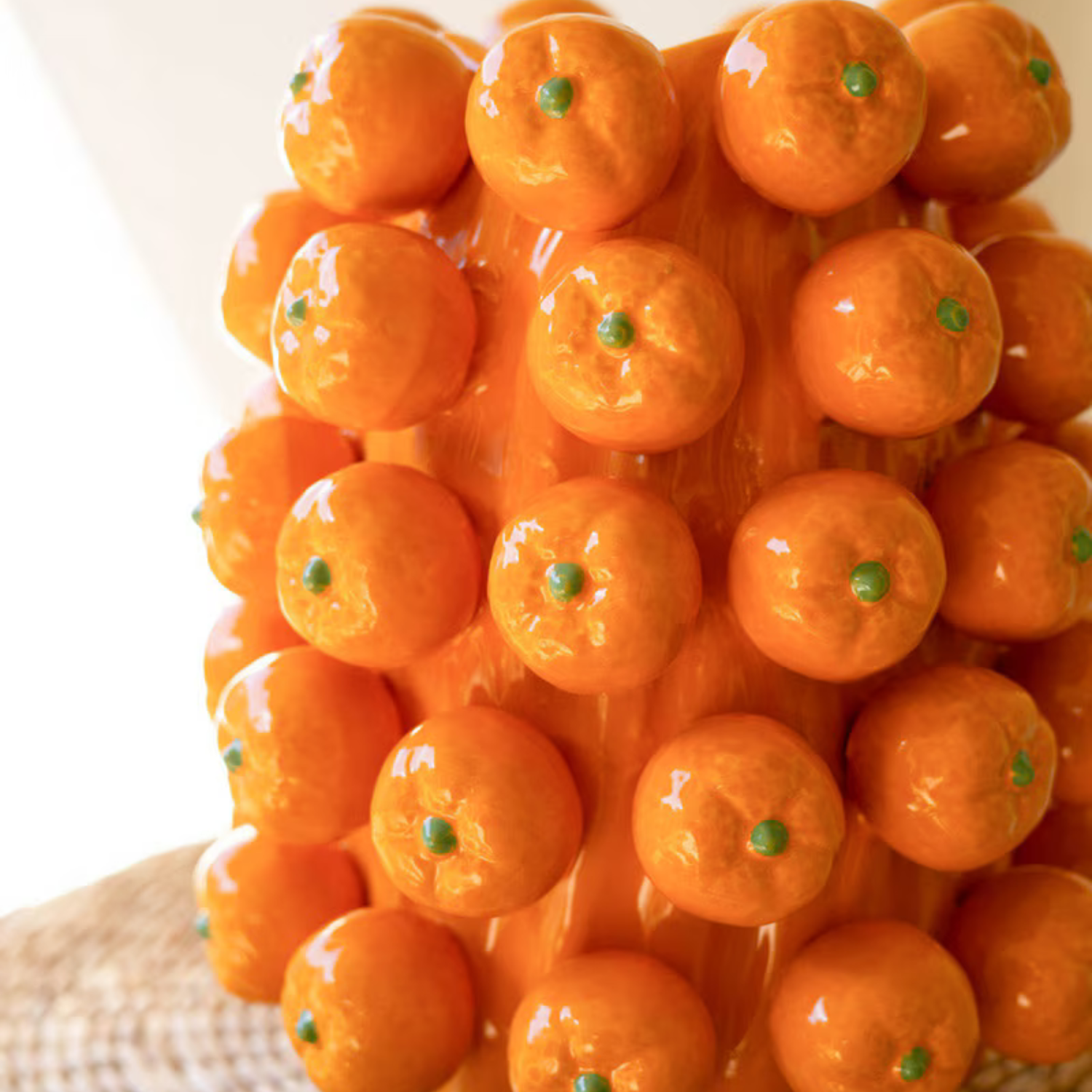 Ceramic Oranges Vase