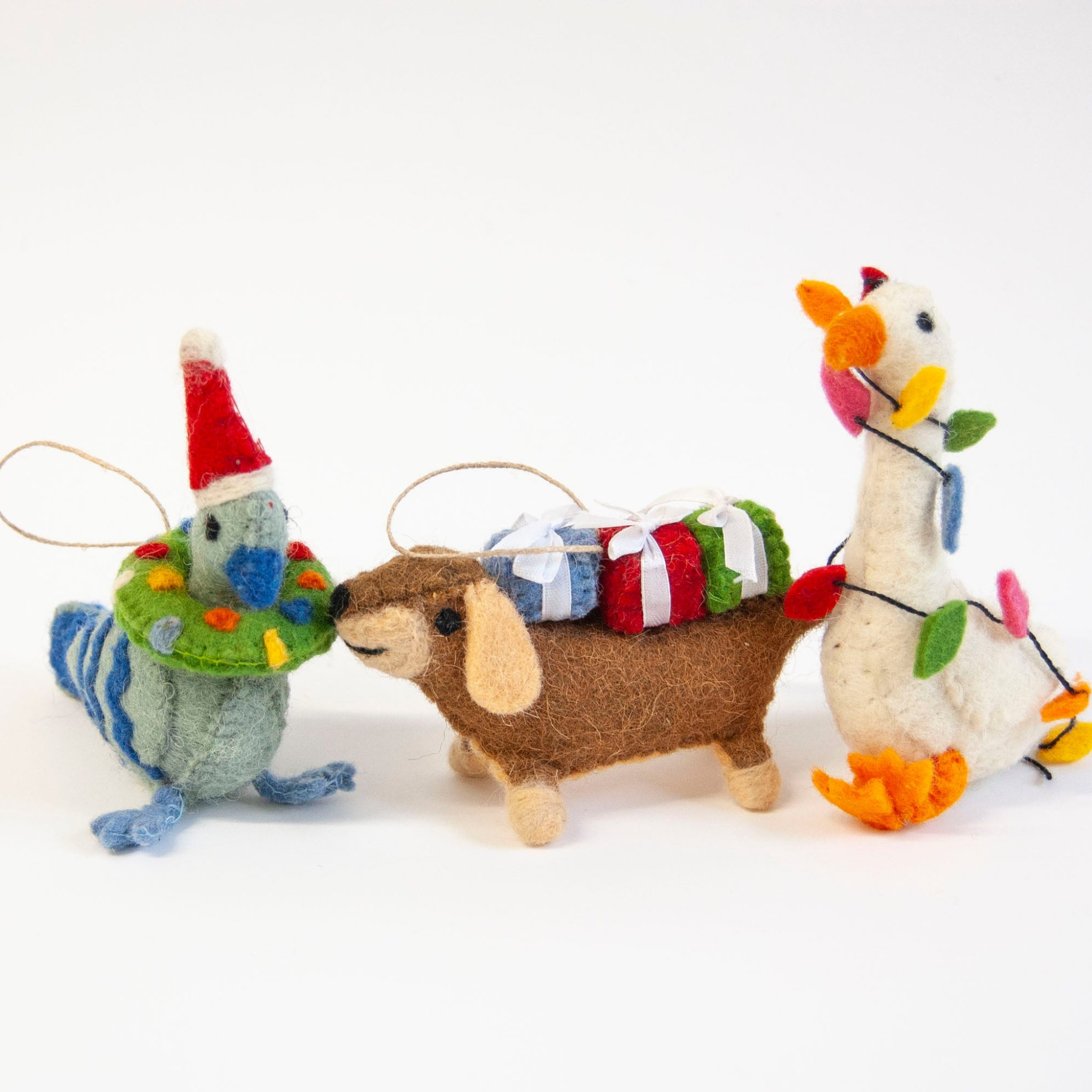 Piper Pigeon Felted Ornament