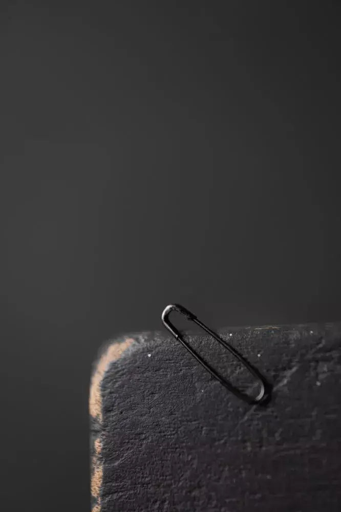 Gun Metal French Safety Pins