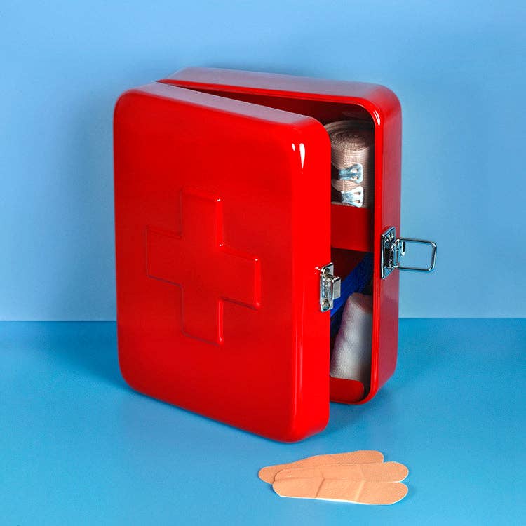 First Aid Box Red