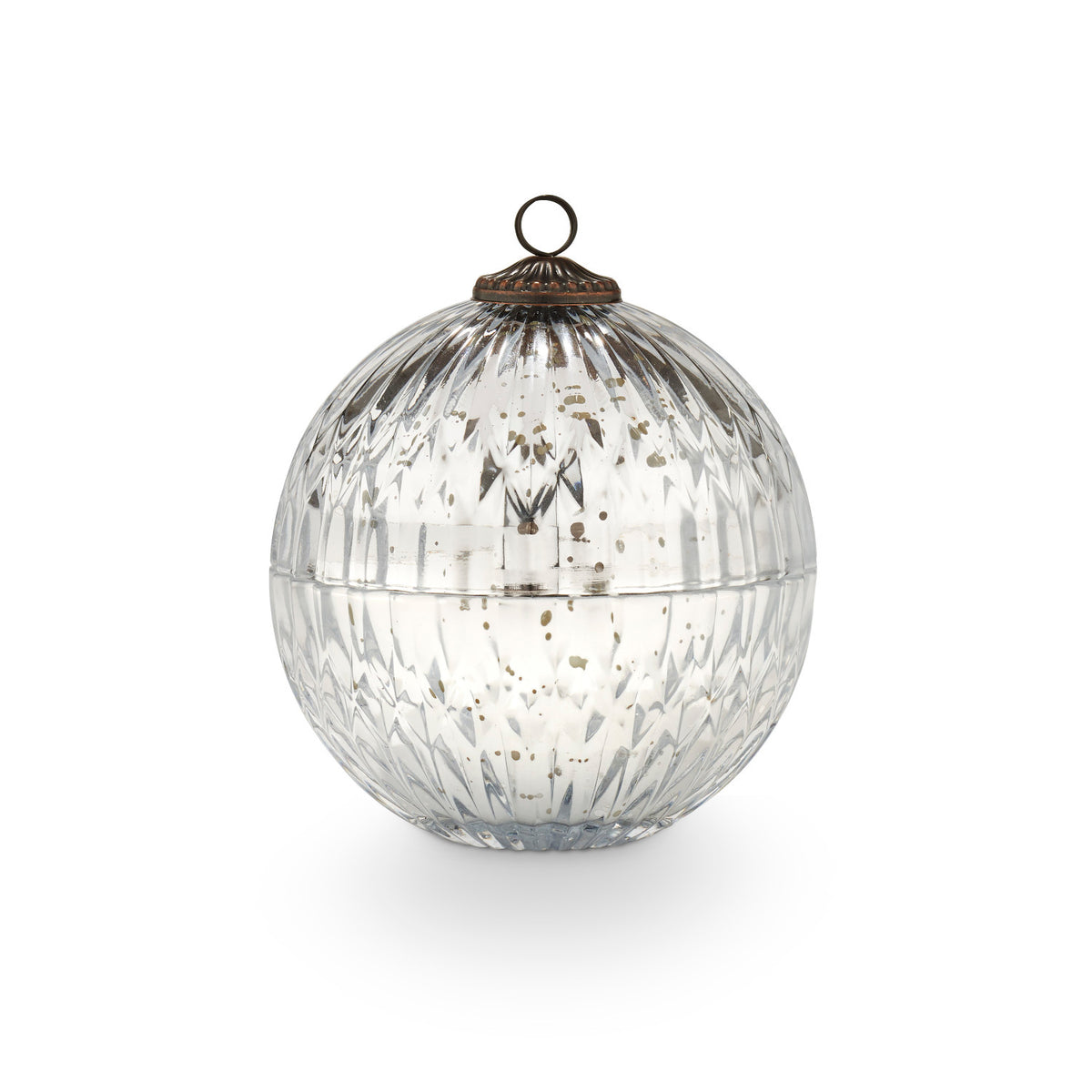 Mercury Glass Ornament Candles