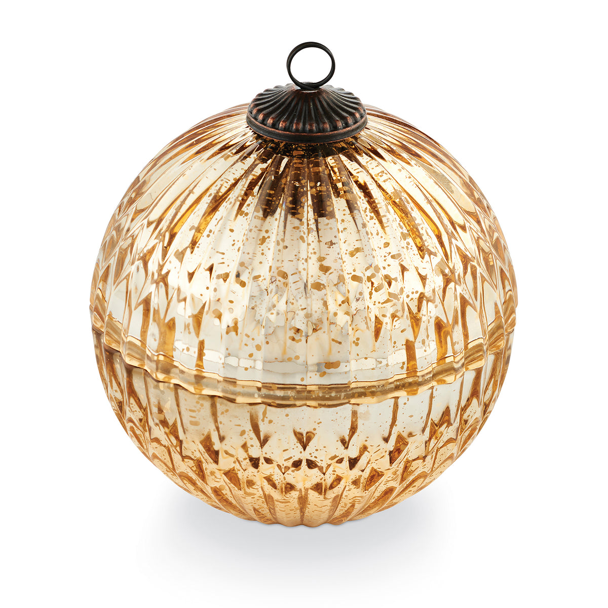Mercury Glass Ornament Candles
