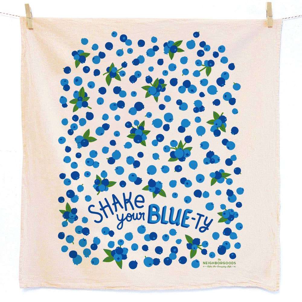 Berry Basket (Blueberry, Strawberry) - Tea Towel Set of 2