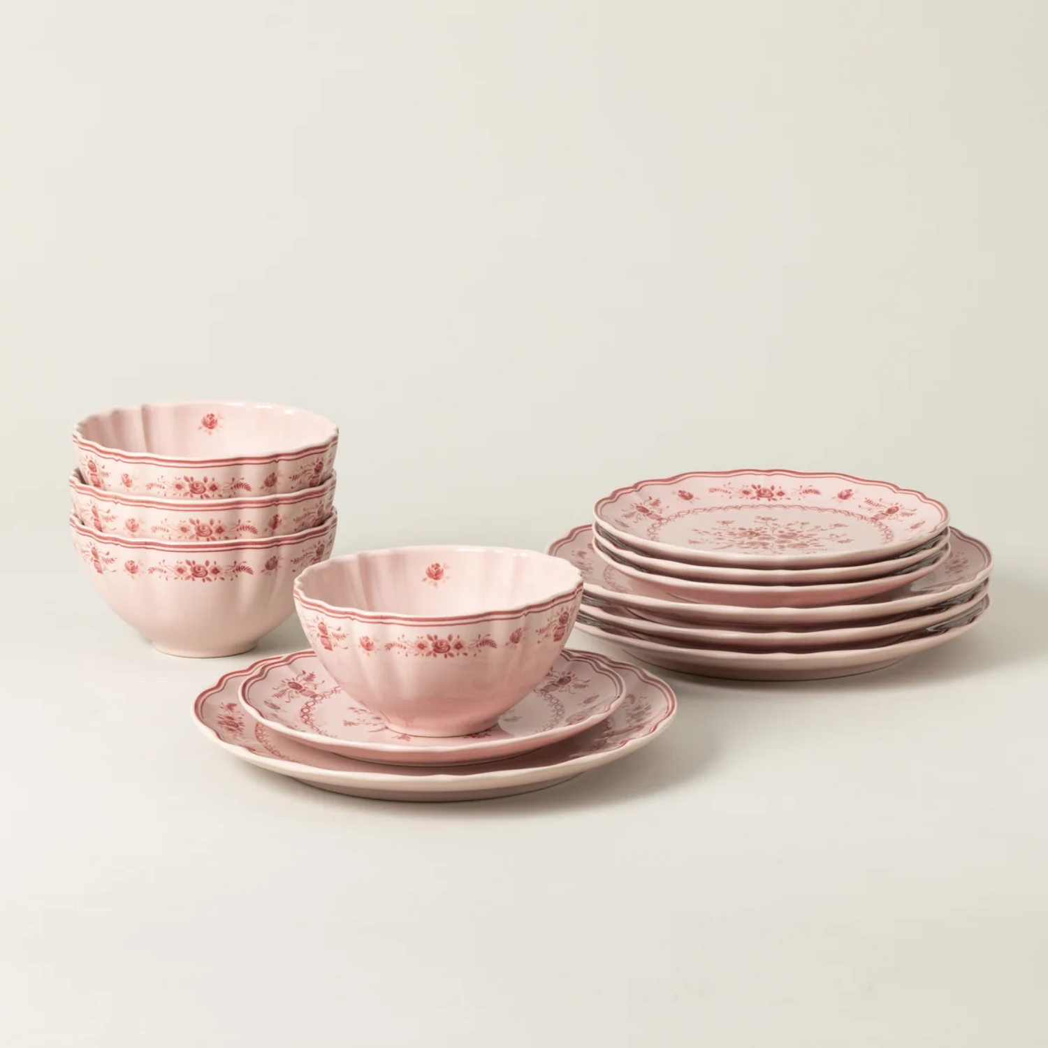Costa Nova Vila 12-Piece Dinnerware Set with Bowl