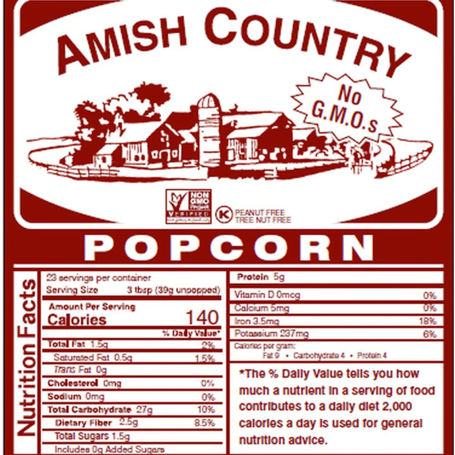 2lb Bag of Baby Yellow Popcorn