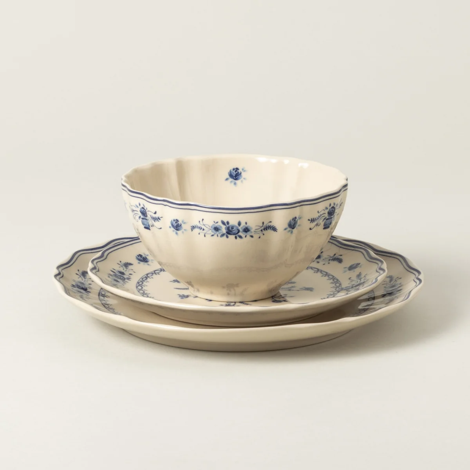 Costa Nova Vila 12-Piece Dinnerware Set with Bowl