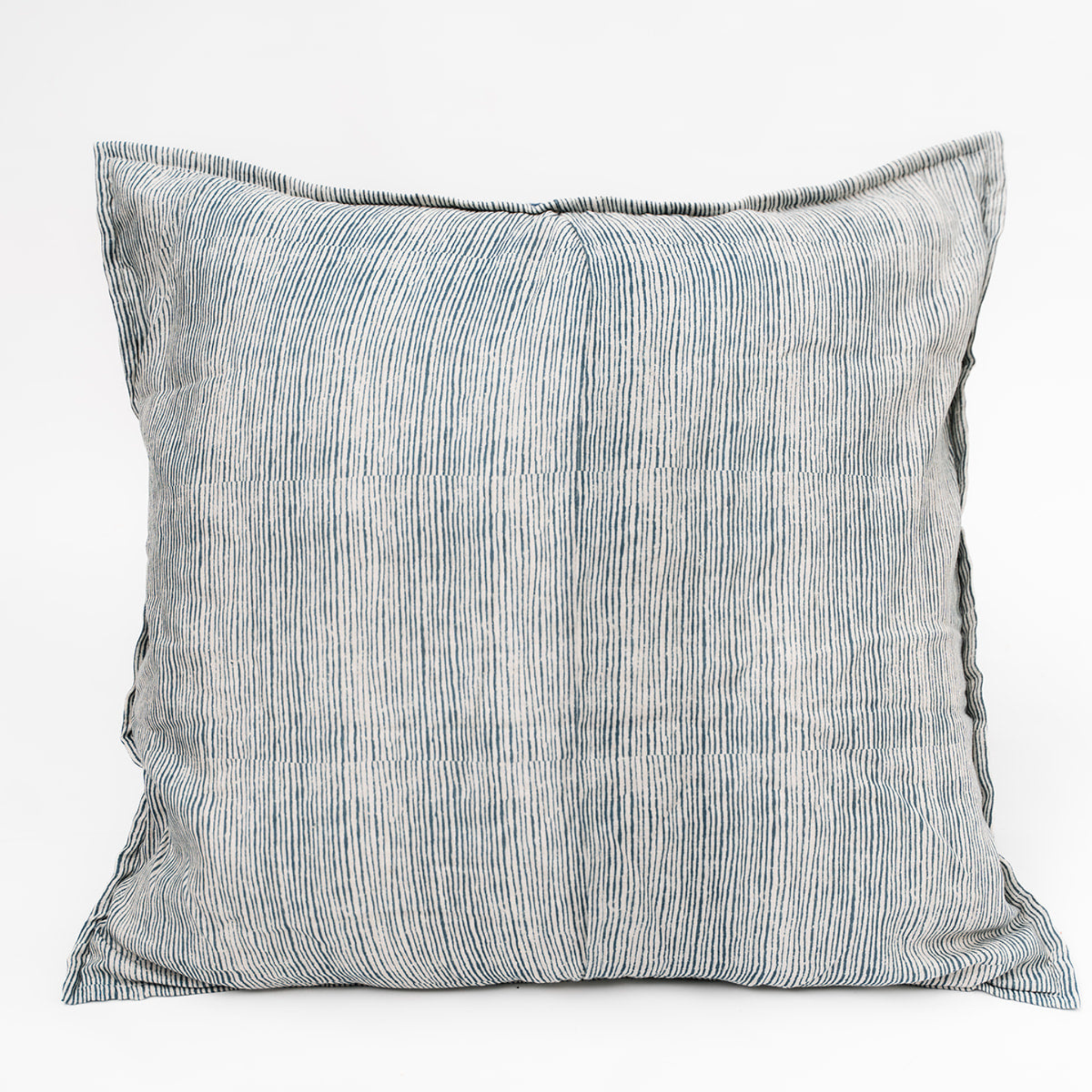 Blossom Block Print Euro Shams - Set of 2