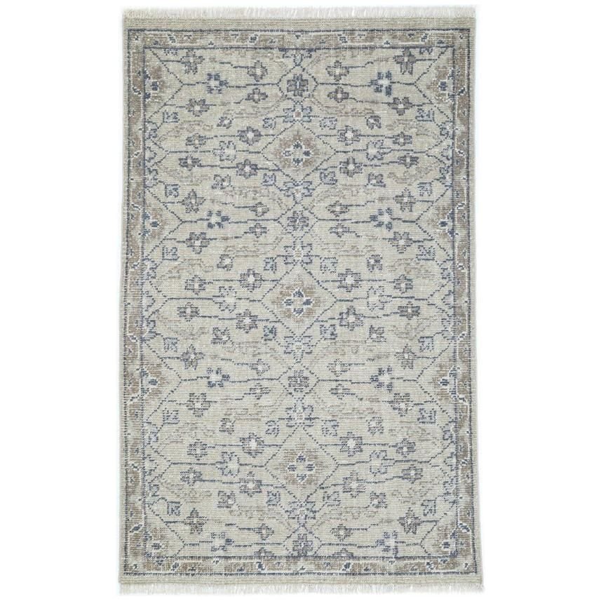 Hand Knotted Finial Rug