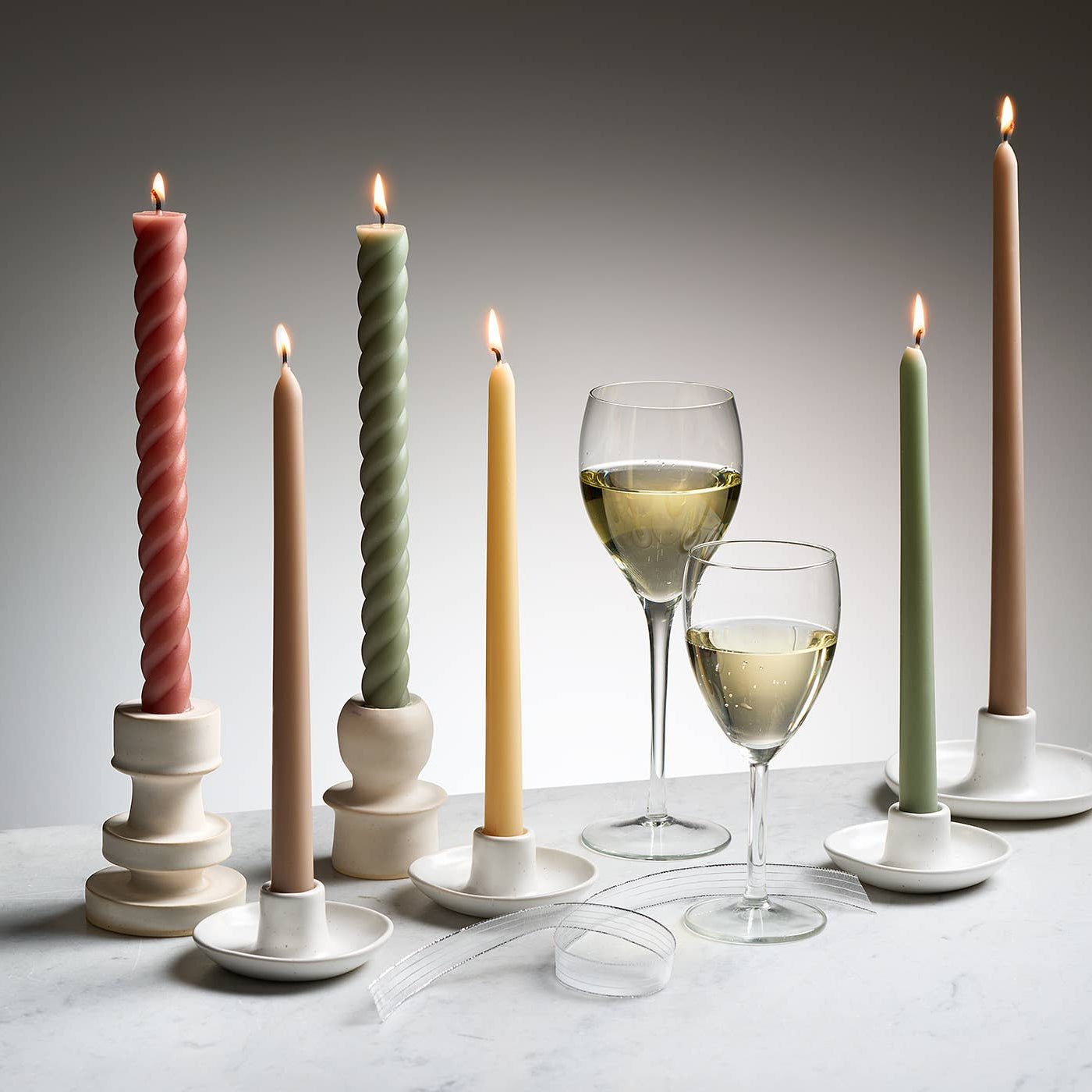 Wedding Collection - Every Day Taper Beeswax Candles
