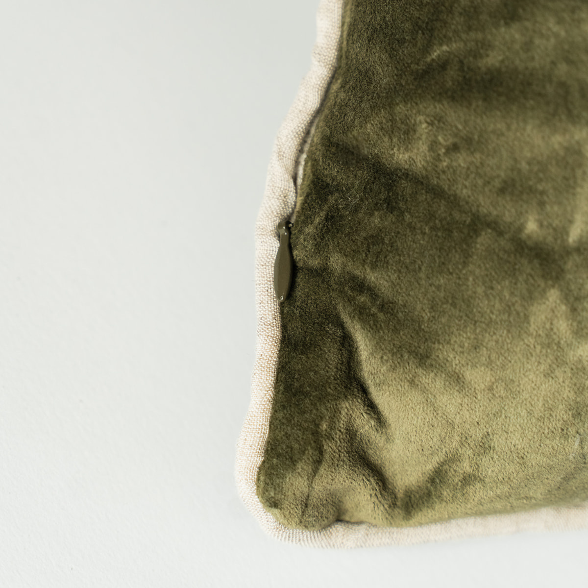 Velvet Linen Stripe Pillow