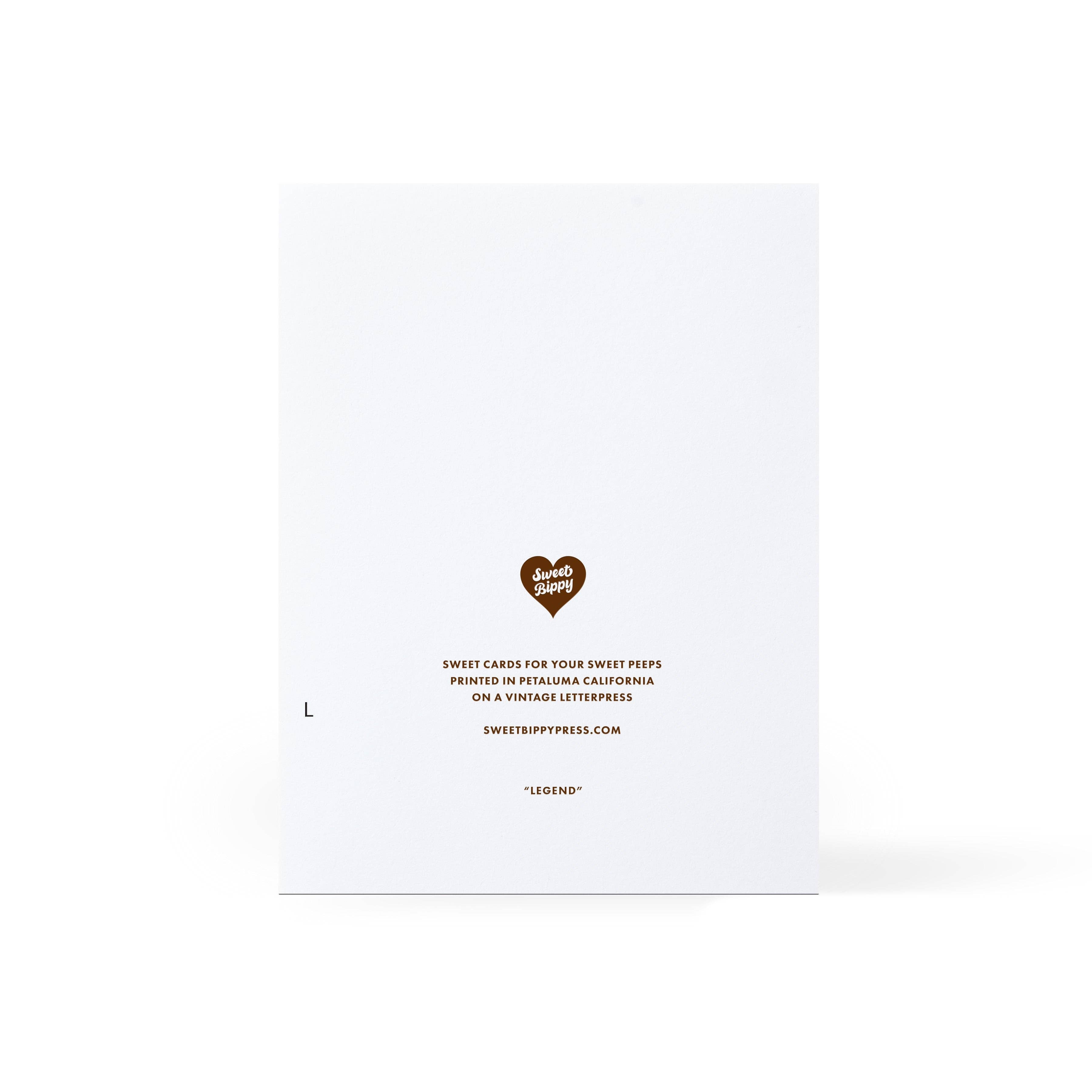 Dad, You're a Legend Greeting Card