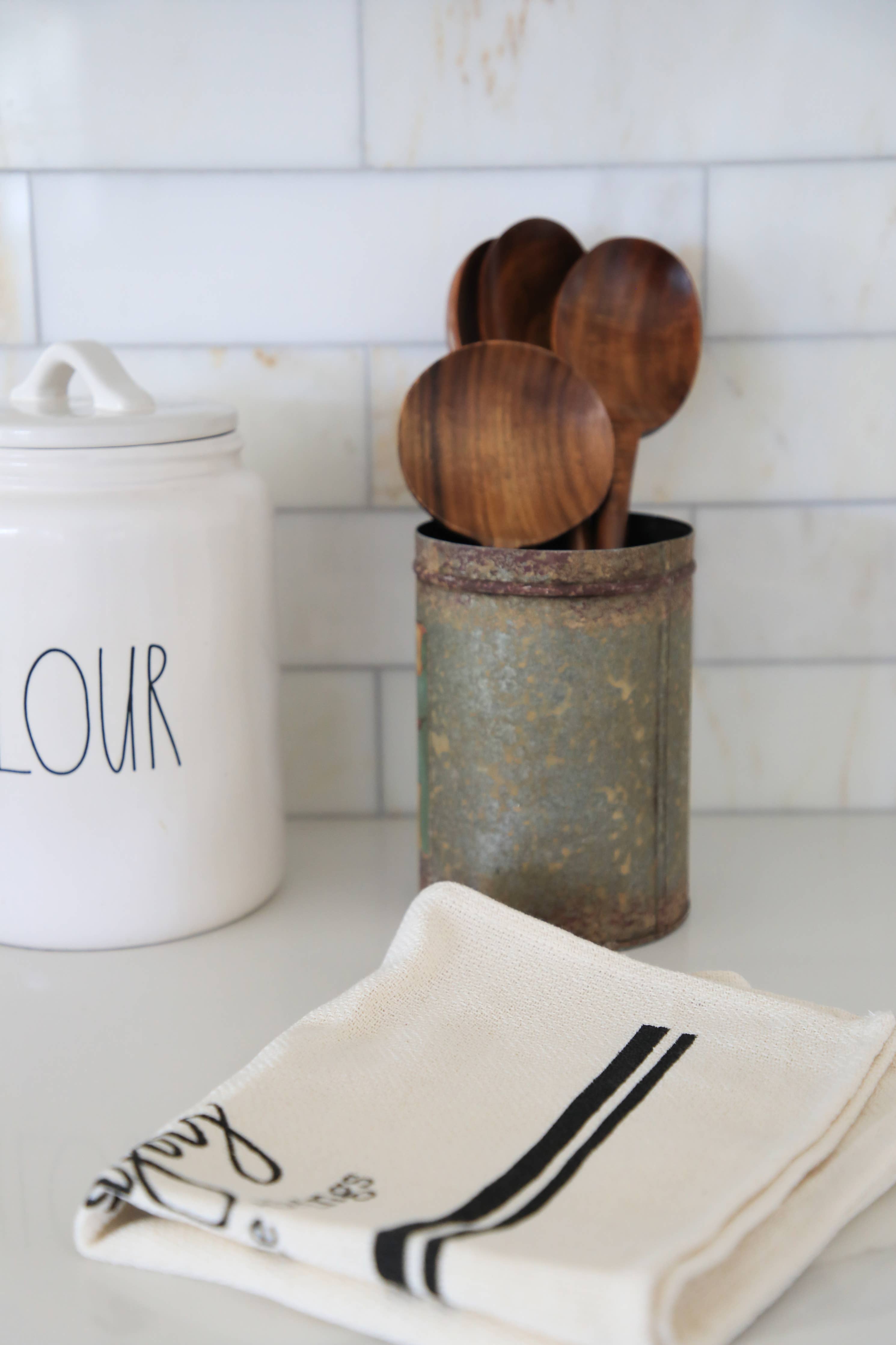 Farmhouse Simple Striped Dish Towel