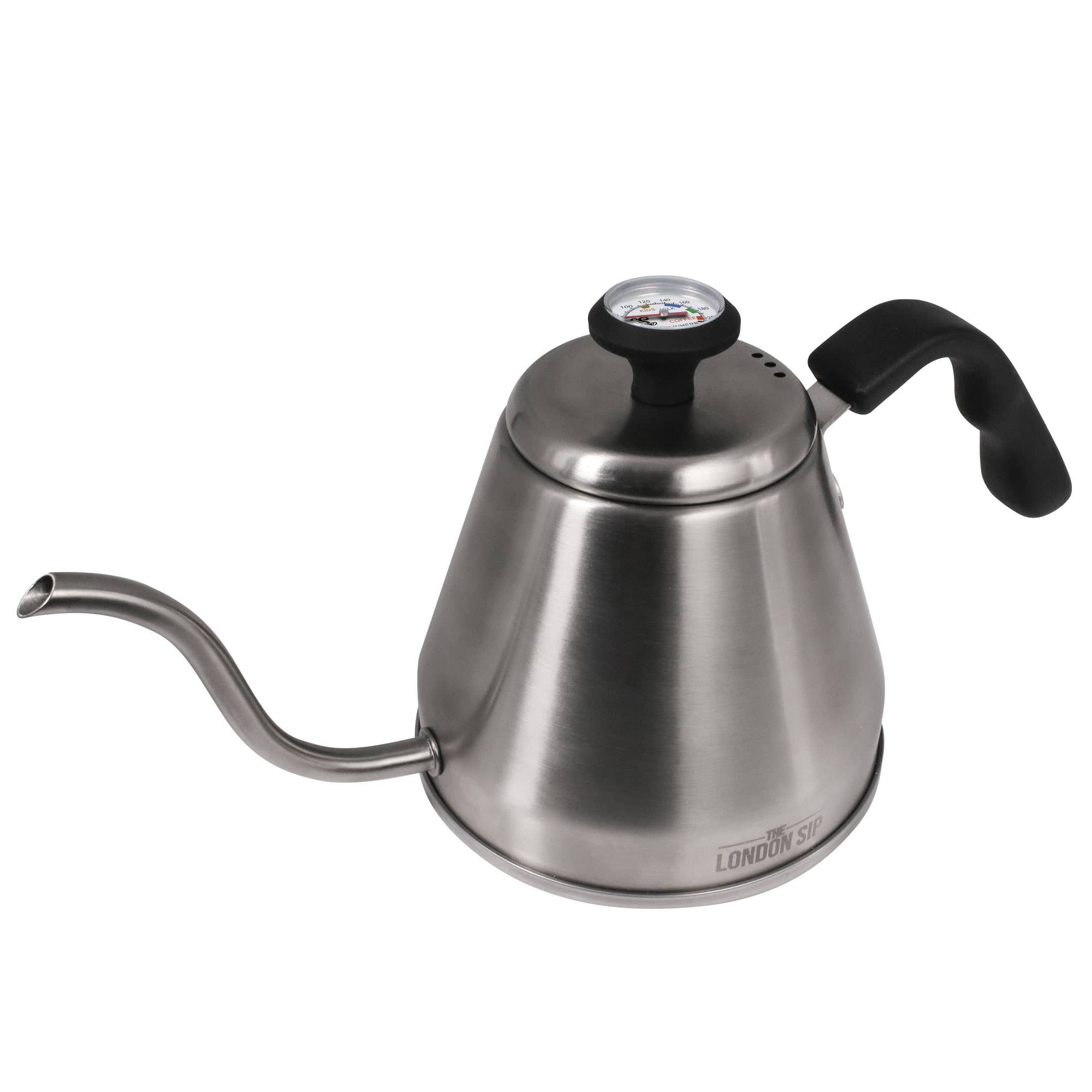 London Sip Stainless Steel Kettle w/ Beverage Thermometer