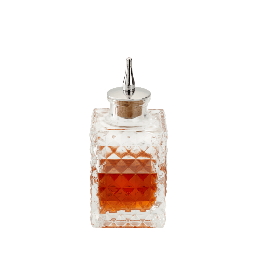Barfly Bitters Bottle - Cut Crystal - 90 Ml