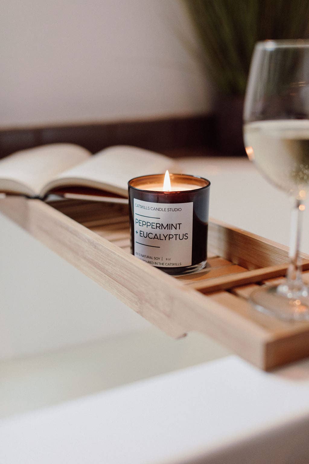 Peppermint + Eucalyptus 9 oz Candle