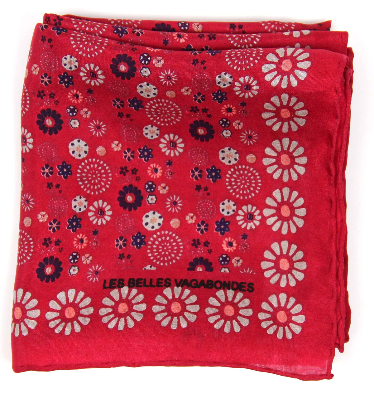 Mini Hanami Red Scarf