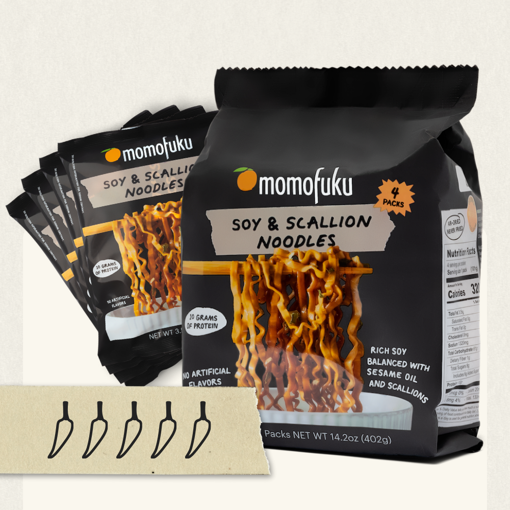 Momofuku Soy & Scallion Instant Noodles