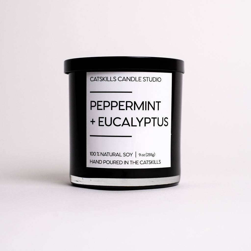 Peppermint + Eucalyptus 9 oz Candle