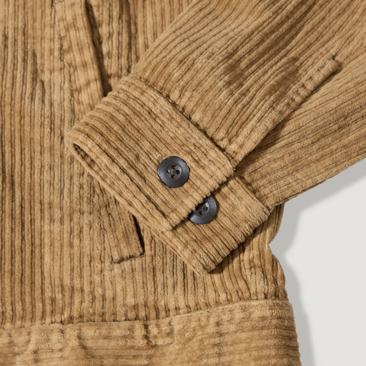 Distressed Corduroy Trucker Jacket - Men's