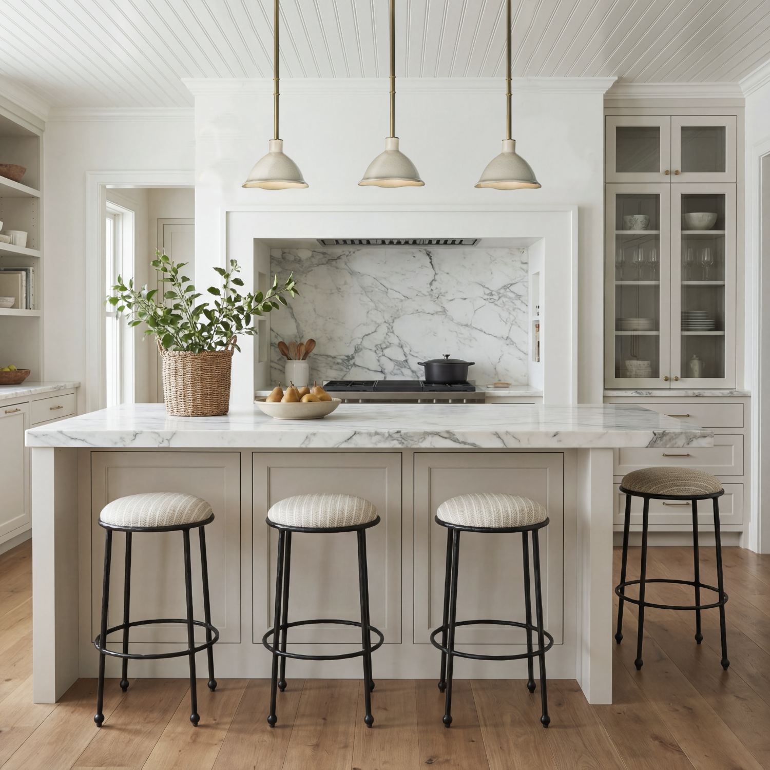Rook Hammered Counter Stool