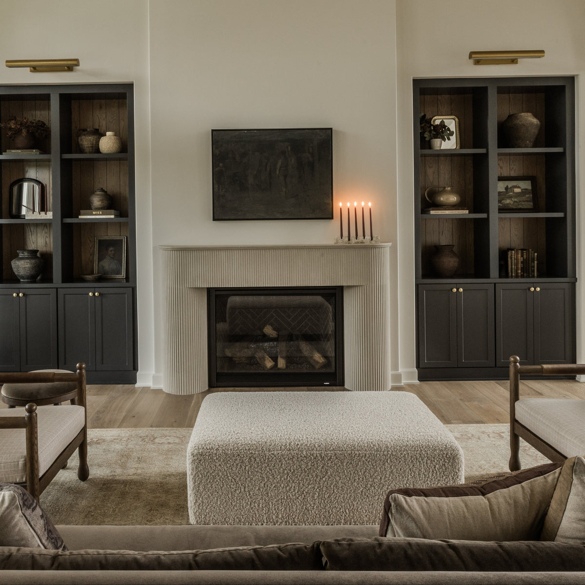 Steven Coffee Table Ottoman - Square - Made to Order