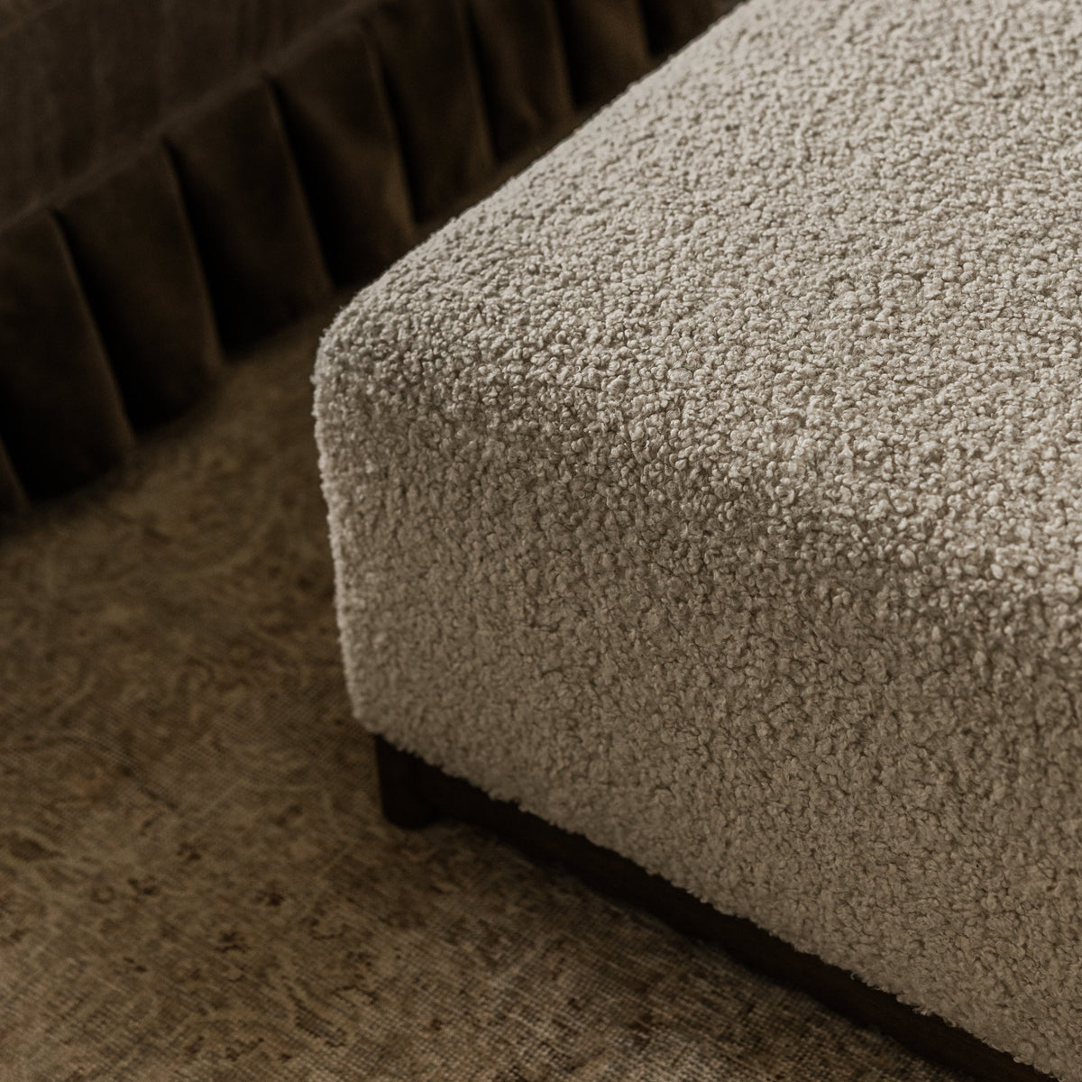 Steven Coffee Table Ottoman - Rectangle - Made to Order