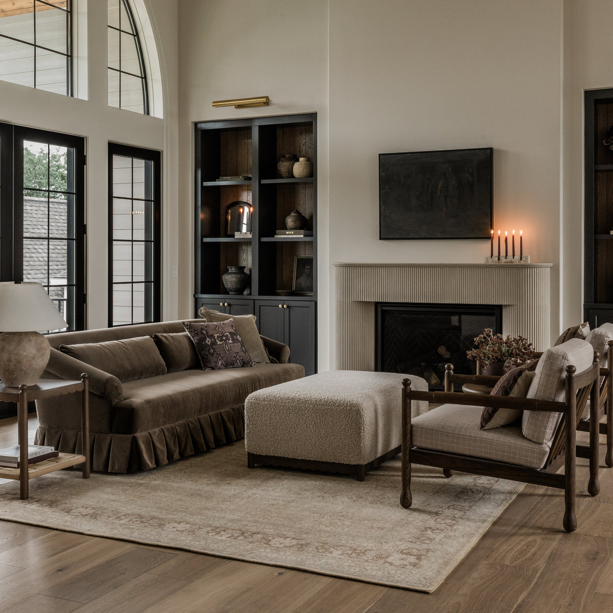 Steven Coffee Table Ottoman - Rectangle - Made to Order