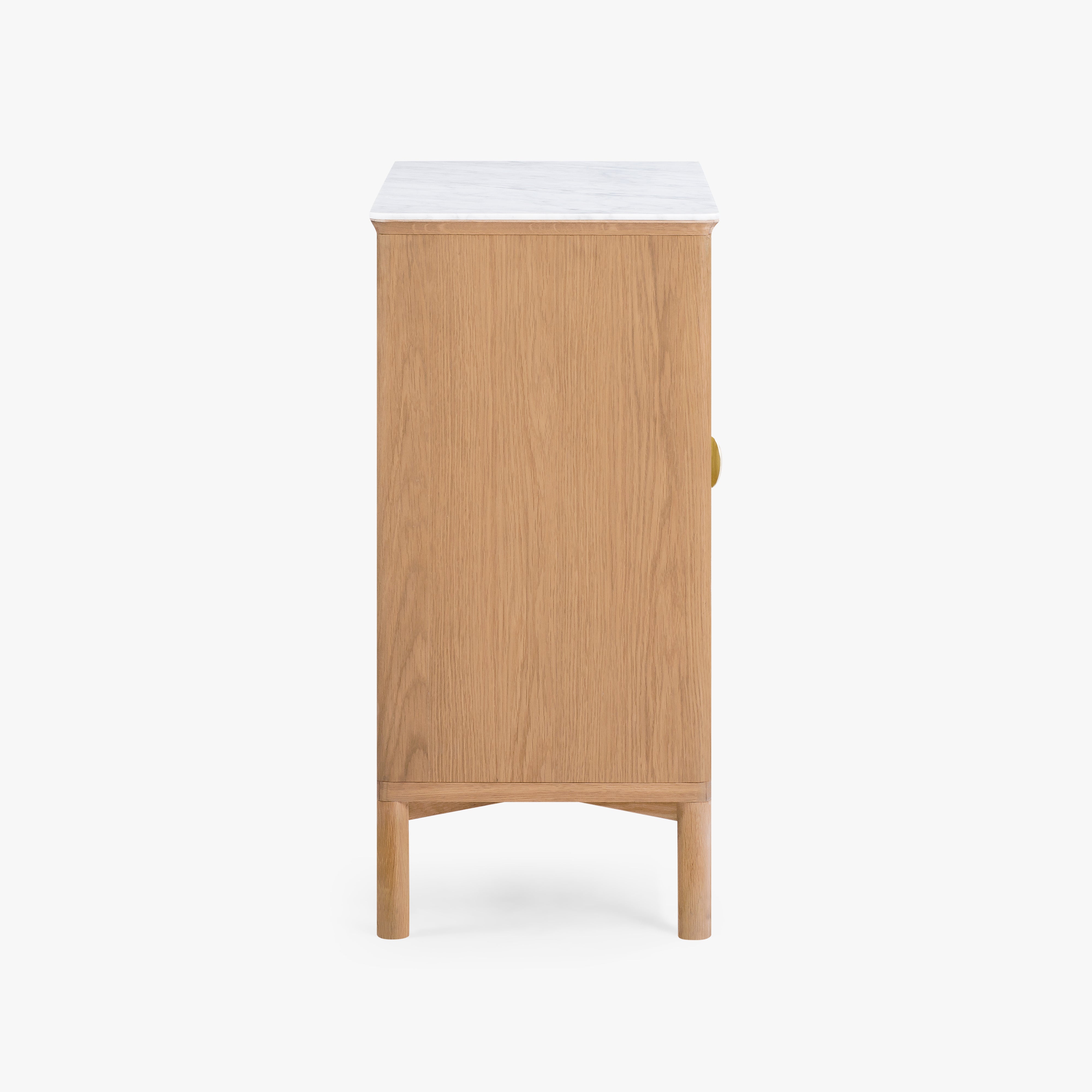 Olive Reeded Cabinet