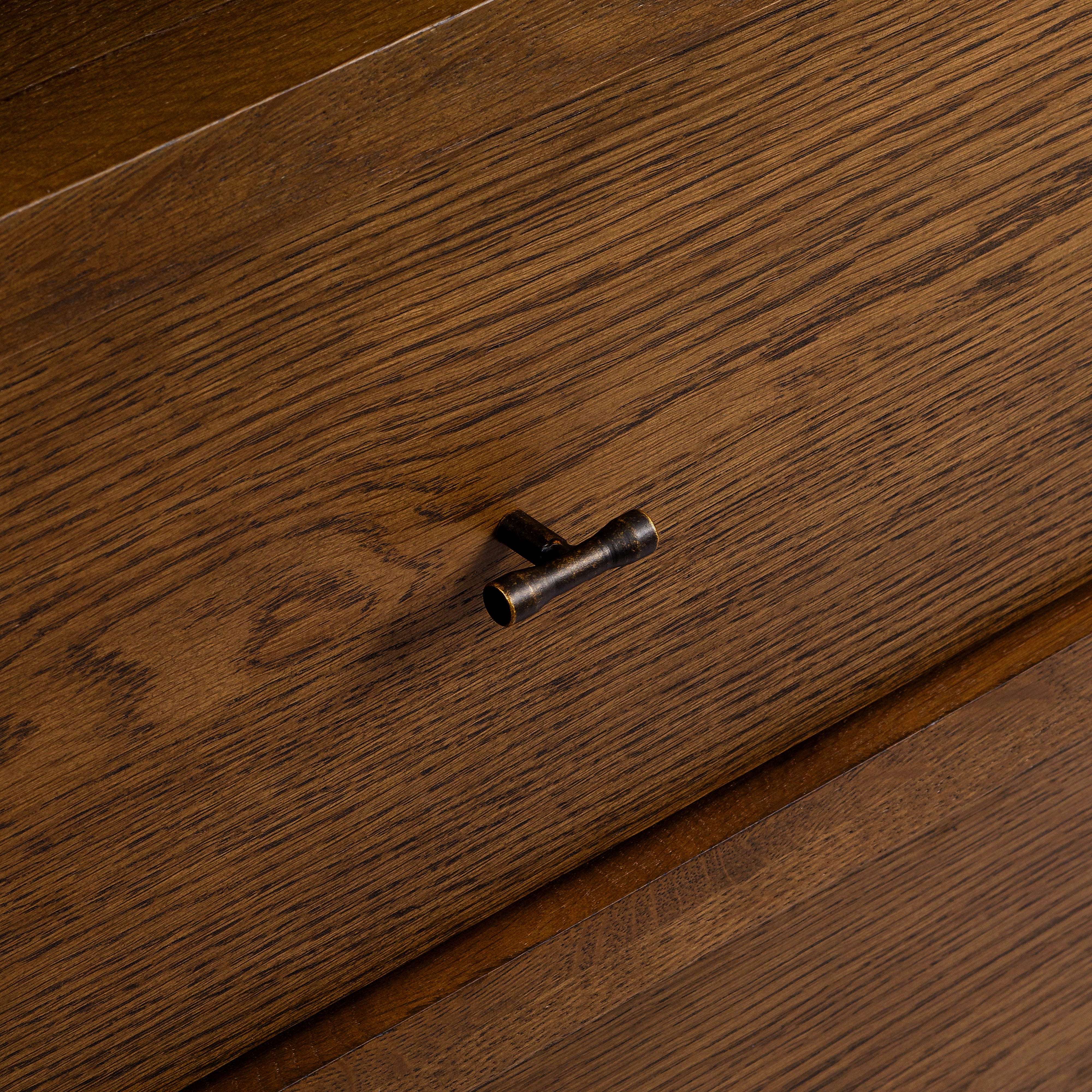 Cali 6-Drawer Oak Dresser