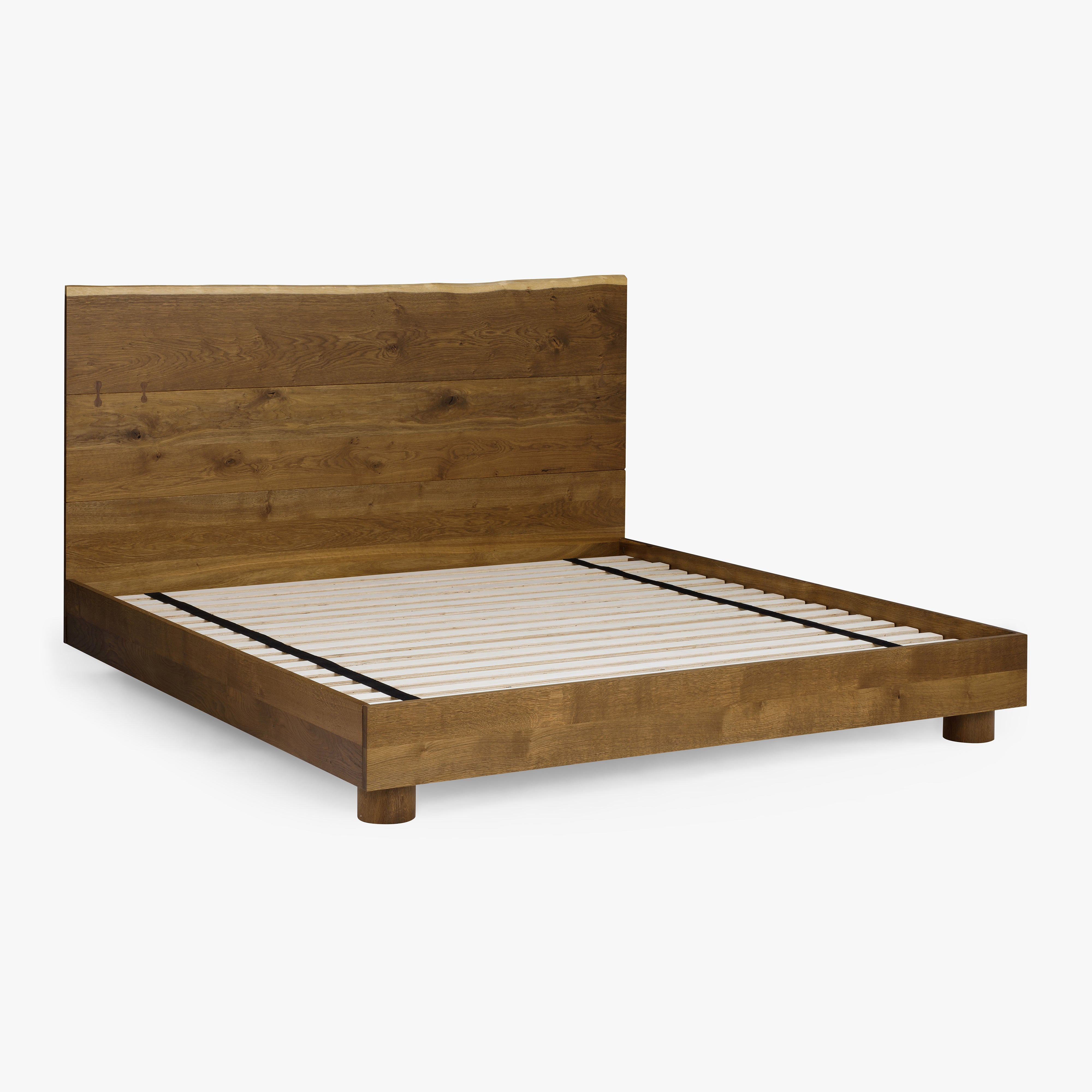 Paolo Live Edge Oak Bed
