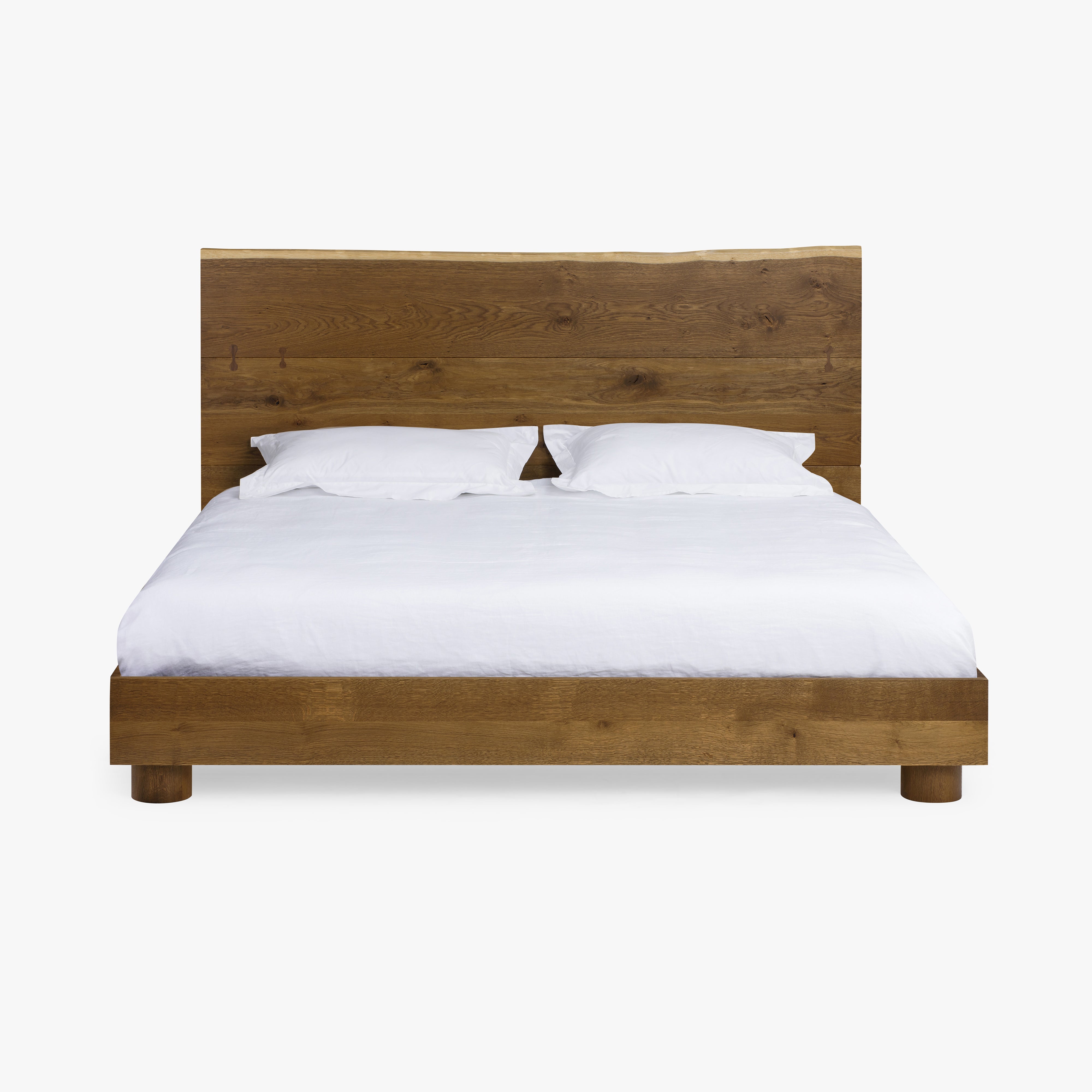 Paolo Live Edge Oak Bed