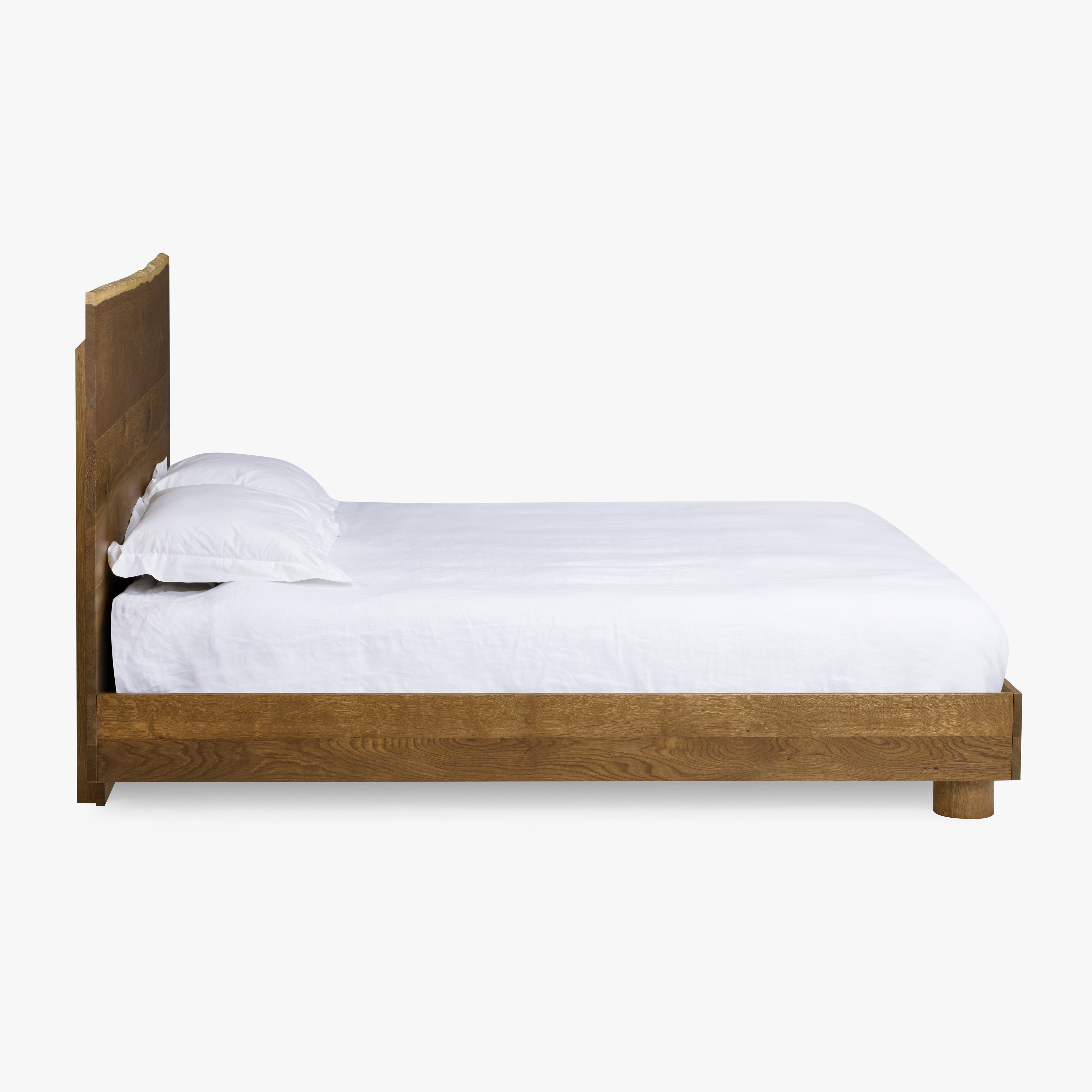 Paolo Live Edge Oak Bed
