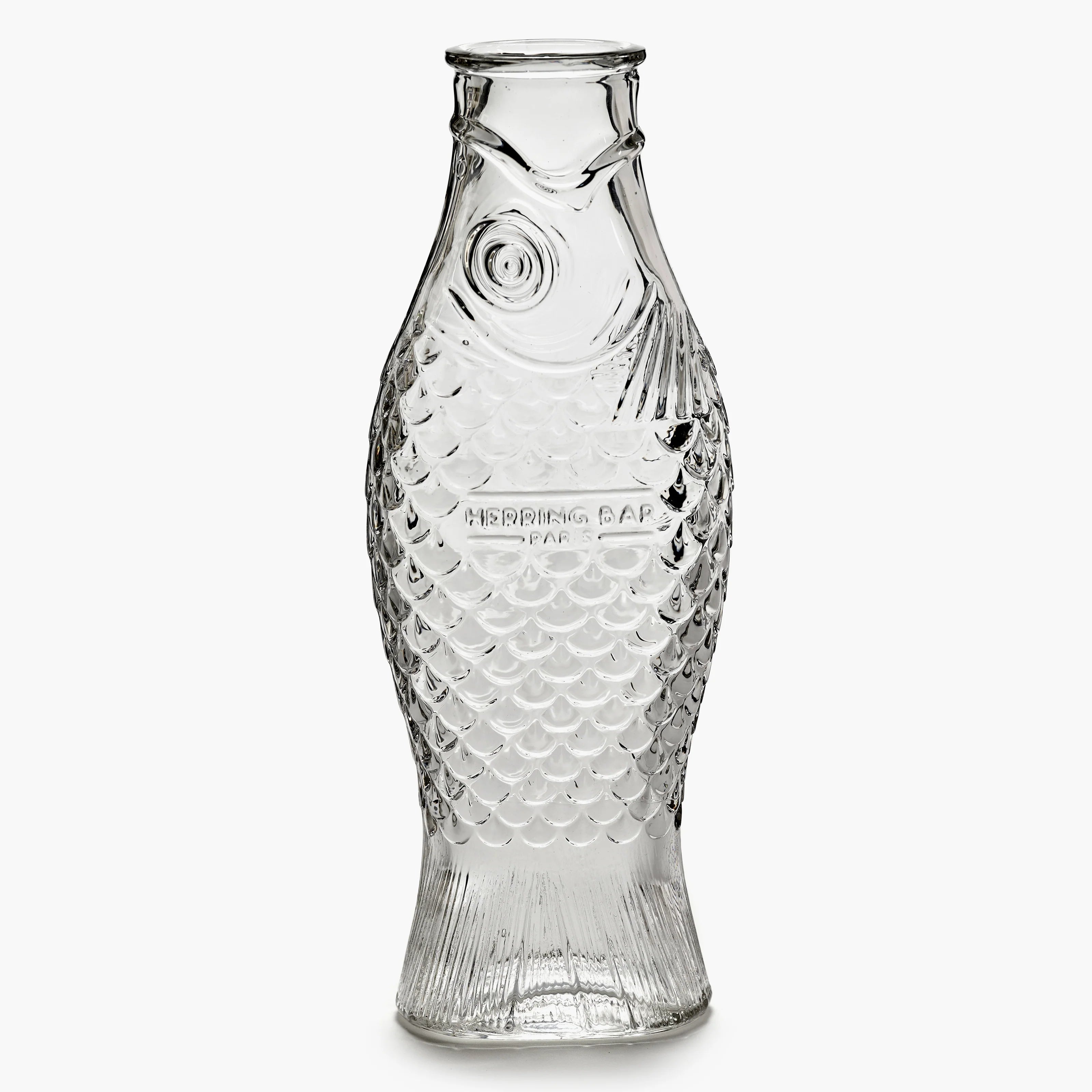 Fish & Fish Glass Bottle
