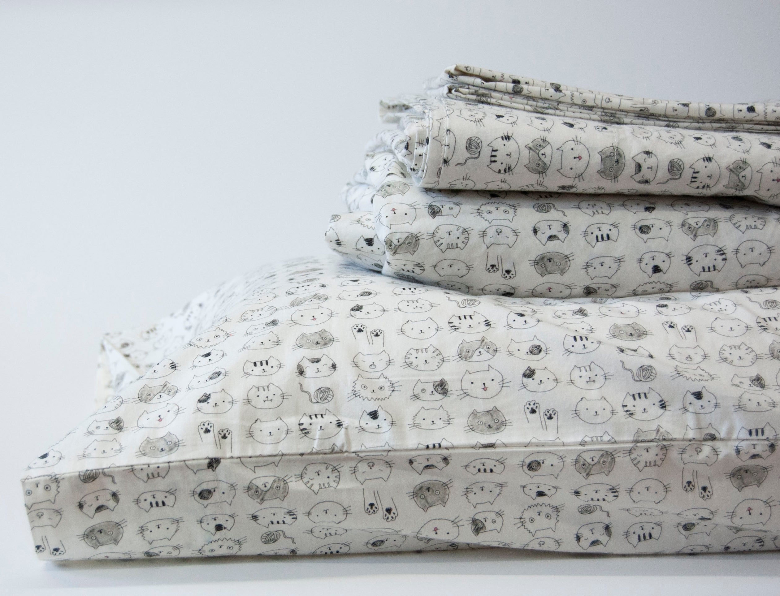 Cat Portrait Sheet Set