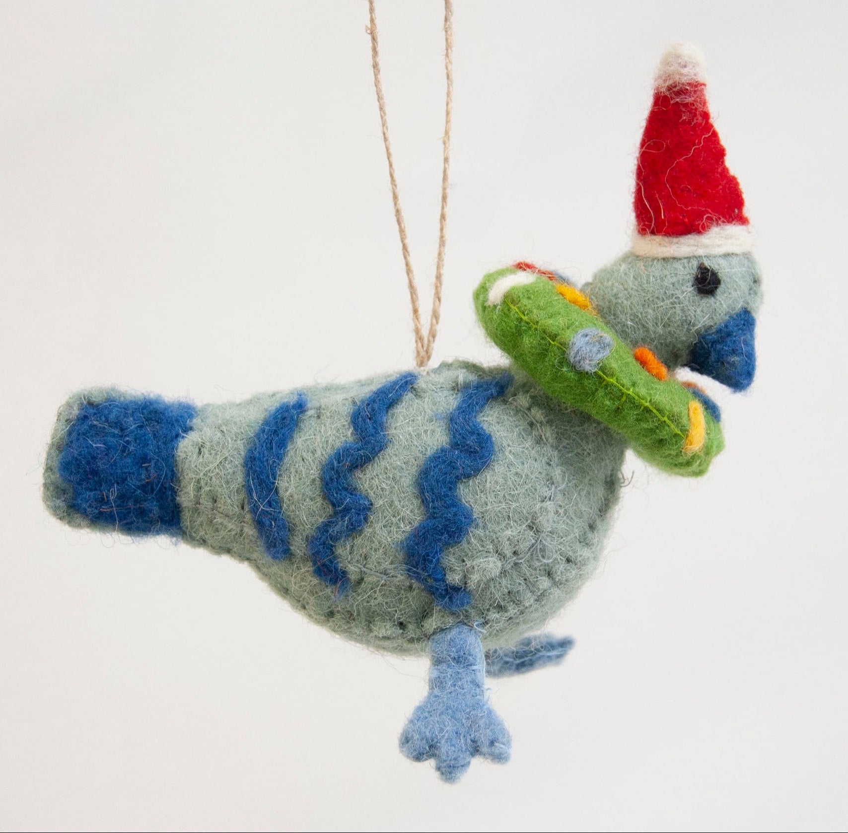 Piper Pigeon Felted Ornament