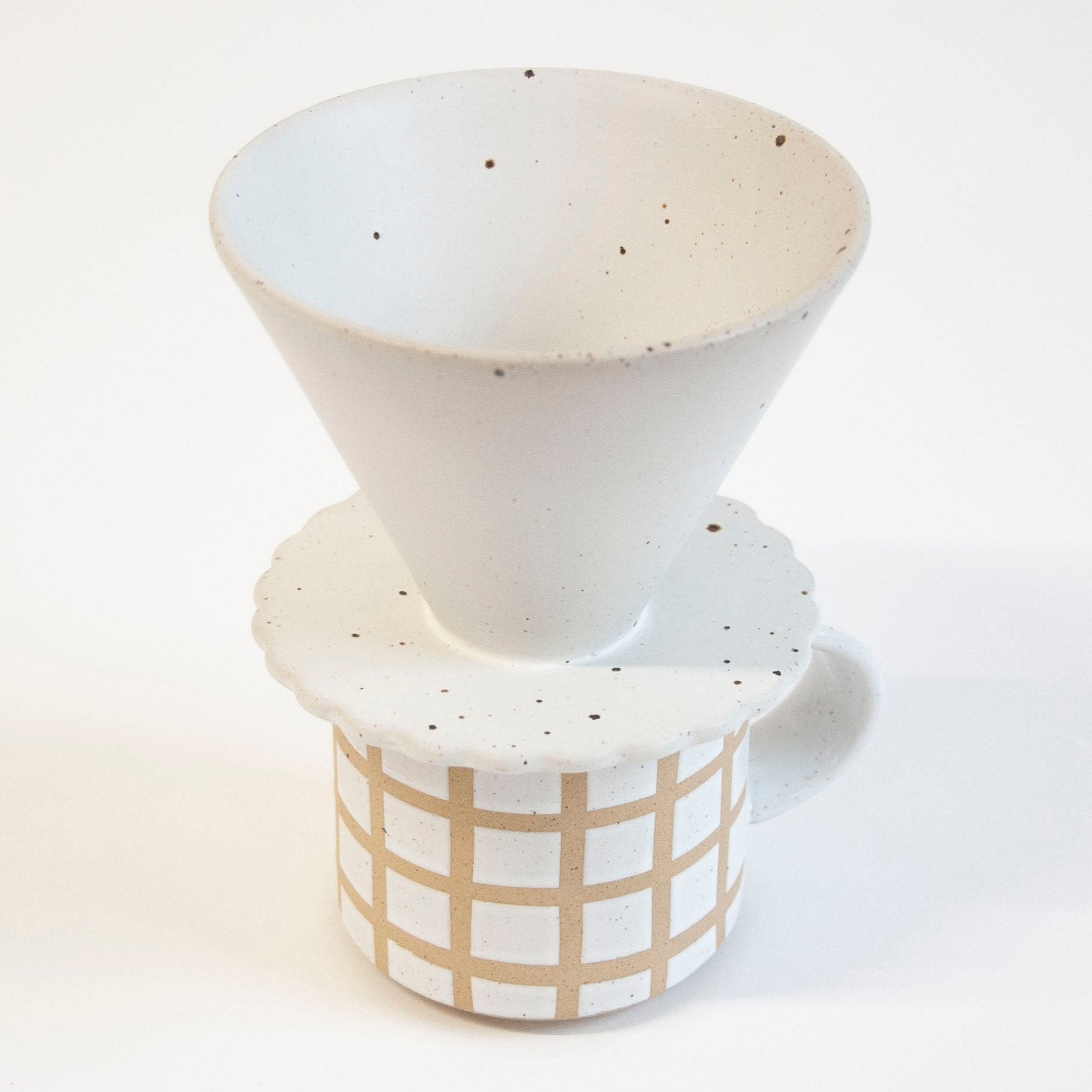 Speckled Pour Over Coffee Dripper